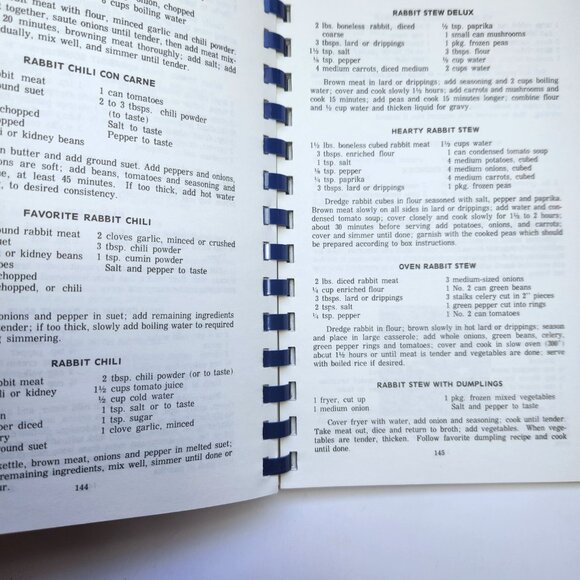 American Rabbit Breeder’s Association Cookbook Domestic Rabbit - Picture 9 of 15